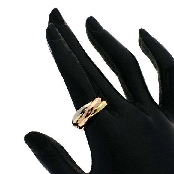 CARTIER Gold Trinity Ring #53